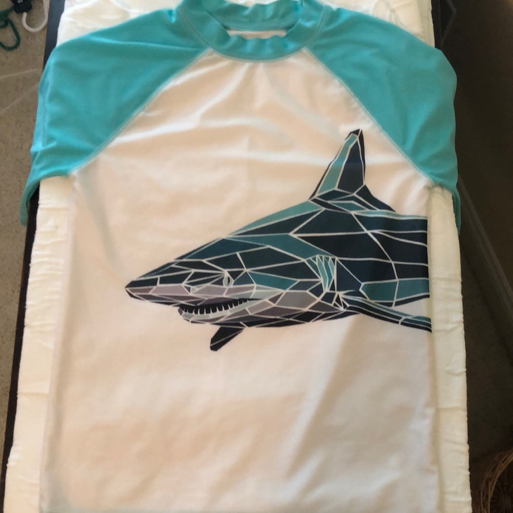 Boys Old Navy swim shirt
